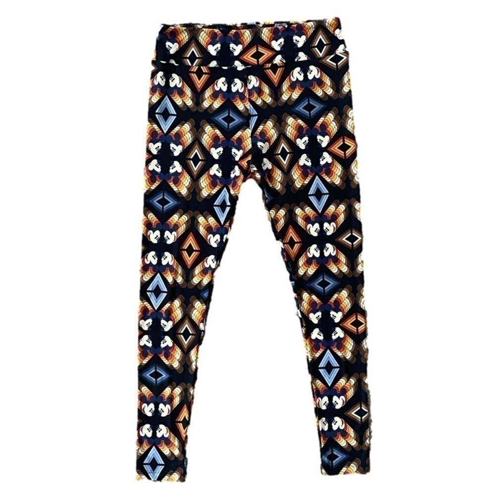 Lularoe Disney Mickey Multicolor Leggings, TC - Picture 2 of 5